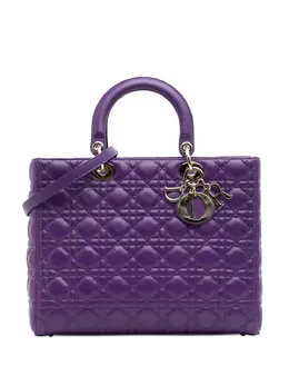 Christian Dior Pre-Owned: Фиолетовая сумка 