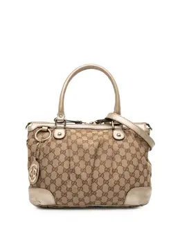 Gucci Pre-Owned: Коричневая сумка 