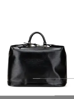 Louis Vuitton Pre-Owned: Чёрная дорожная сумка 