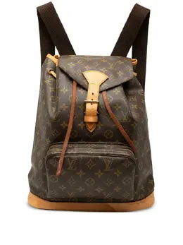 Louis Vuitton Pre-Owned: Коричневый рюкзак 