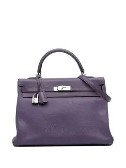 Hermès Pre-Owned: Фиолетовая сумка 