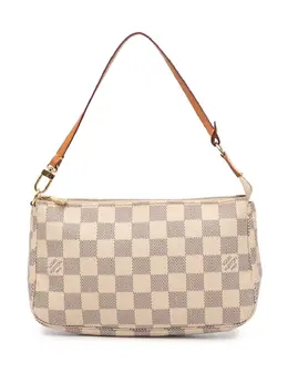 Louis Vuitton Pre-Owned: Белая сумка 