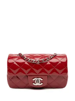 CHANEL Pre-Owned: Красная сумка через плечо 