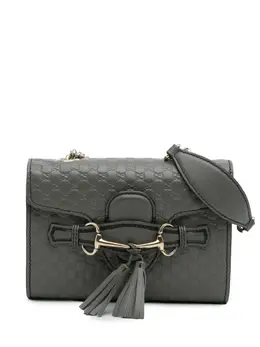 Gucci Pre-Owned: Серая сумка через плечо 