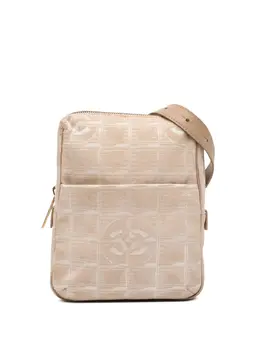CHANEL Pre-Owned: Коричневая сумка через плечо 