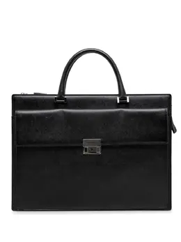 Burberry Pre-Owned: Чёрная сумка 