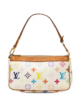 Louis Vuitton Pre-Owned: Белая сумка 