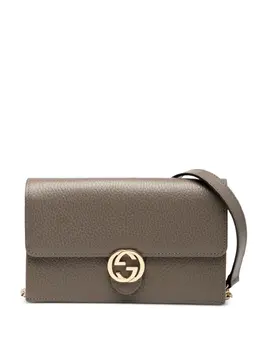 Gucci Pre-Owned: Серый кошелёк 
