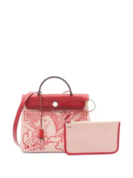Hermès Pre-Owned: Сумка-шоппер с принтом 