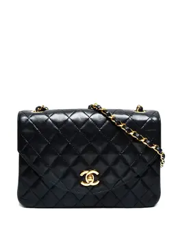 CHANEL Pre-Owned: Чёрная сумка 