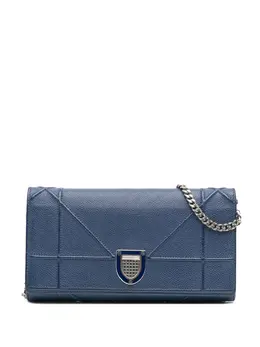 Christian Dior Pre-Owned: Голубой кошелёк 