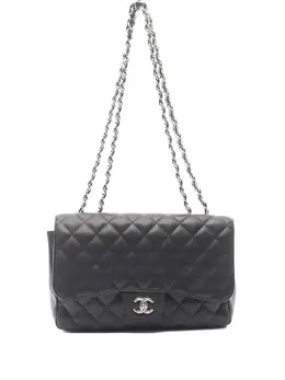 CHANEL Pre-Owned: Чёрная сумка 