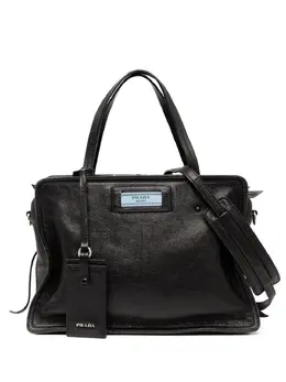 Prada Pre-Owned: Чёрная сумка 