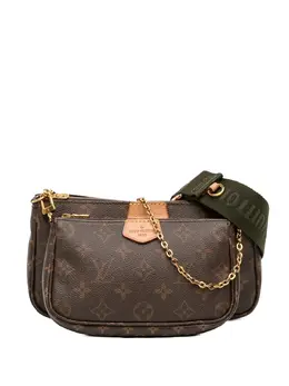 Louis Vuitton Pre-Owned: Коричневая сумка 
