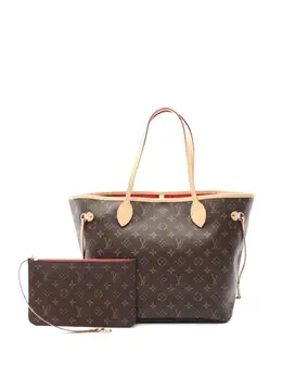 Louis Vuitton Pre-Owned: Коричневая сумка-шоппер 