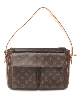 Louis Vuitton Pre-Owned: Коричневая сумка 