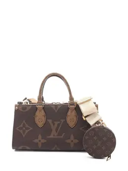 Louis Vuitton Pre-Owned: Коричневая сумка-шоппер 