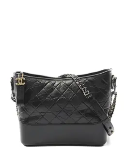CHANEL Pre-Owned: Чёрная сумка 