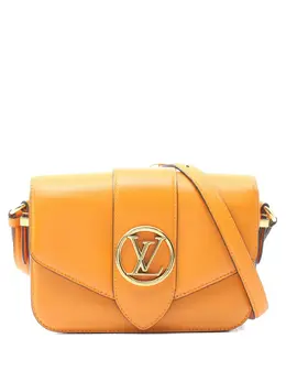 Louis Vuitton Pre-Owned: Оранжевая сумка 