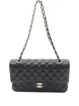 CHANEL Pre-Owned: Чёрная сумка 