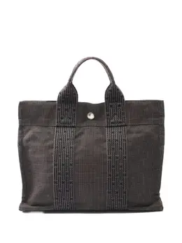Hermès Pre-Owned: Тёмная сумка-шоппер 