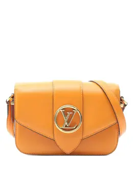 Louis Vuitton Pre-Owned: Оранжевая сумка 