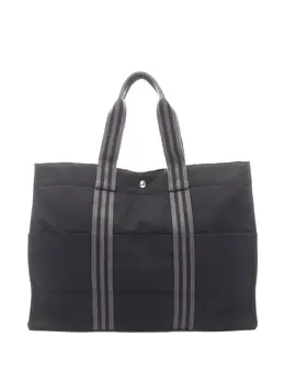 Hermès Pre-Owned: Сумка-шоппер в полоску 