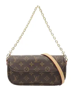 Louis Vuitton Pre-Owned: Коричневый кошелёк 