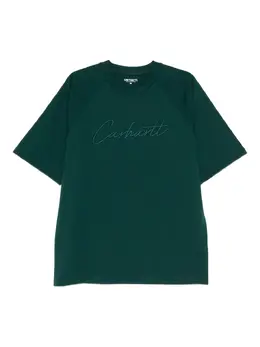 Carhartt WIP: Тёмная футболка 