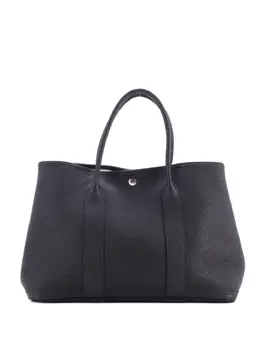 Hermès Pre-Owned: Чёрная сумка-шоппер 