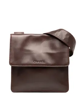 CHANEL Pre-Owned: Красная сумка через плечо 