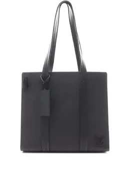 Louis Vuitton Pre-Owned: Чёрная сумка-шоппер 