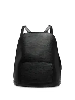 Louis Vuitton Pre-Owned: Чёрный рюкзак 