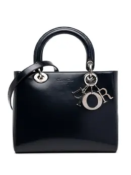 Christian Dior Pre-Owned: Голубая сумка 