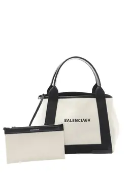 Balenciaga Pre-Owned: Синяя сумка-шоппер 