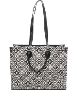 Louis Vuitton Pre-Owned: Чёрная сумка-шоппер 