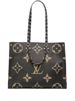 Louis Vuitton Pre-Owned: Чёрная сумка 