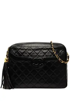 CHANEL Pre-Owned: Чёрная сумка 