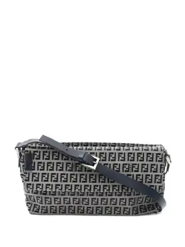 Fendi Pre-Owned: Голубая сумка 