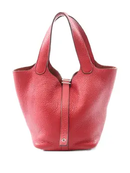 Hermès Pre-Owned: Красная сумка-шоппер 