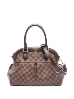 Louis Vuitton Pre-Owned: Коричневая сумка-шоппер 