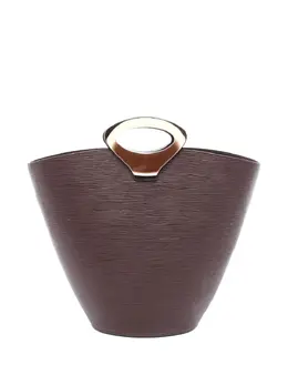 Louis Vuitton Pre-Owned: Тёмная сумка-шоппер 