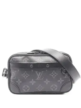 Louis Vuitton Pre-Owned: Чёрная сумка 