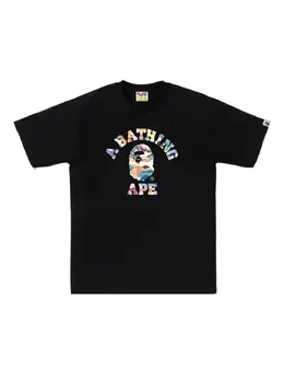 A BATHING APE®: Чёрная футболка 
