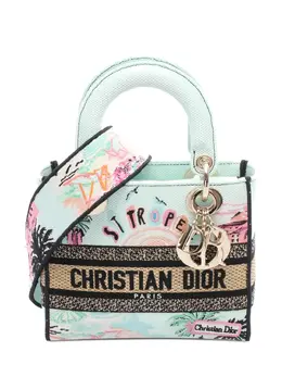 Christian Dior Pre-Owned: Светлая сумка-шоппер 