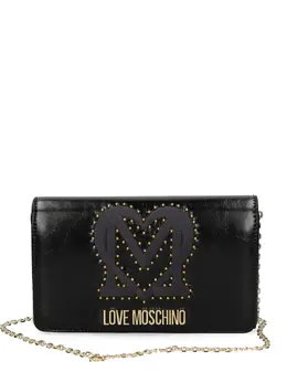 Love Moschino: Чёрная сумка через плечо 
