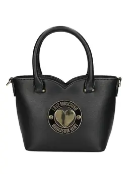 Love Moschino: Чёрная сумка-шоппер 