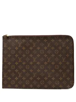 Louis Vuitton Pre-Owned: Коричневая сумка 