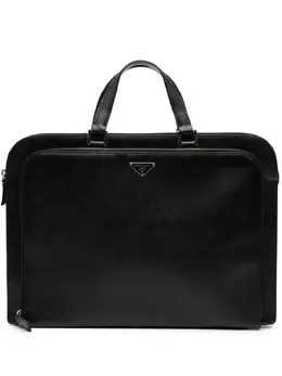 Prada Pre-Owned: Чёрный портфель 