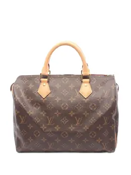 Louis Vuitton Pre-Owned: Коричневая сумка-шоппер 
